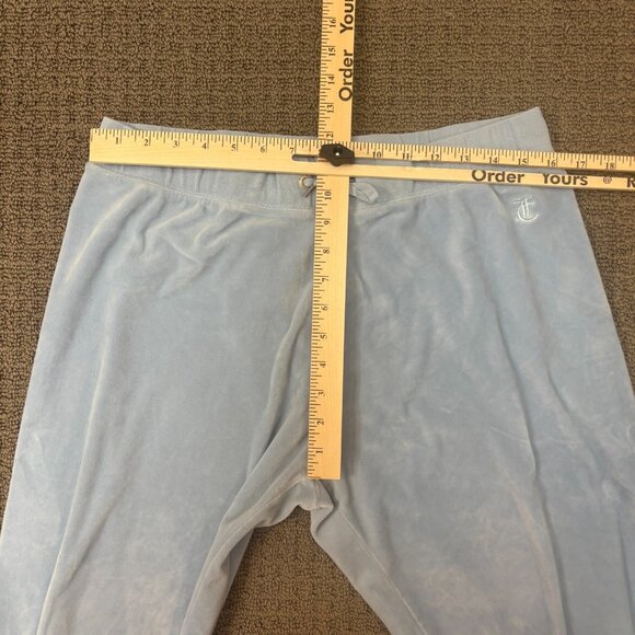 Juicy Couture Sport Pants XXL Velour Drawstring Jogger Lounge Comfy Sweatpants - Picture 3 of 13